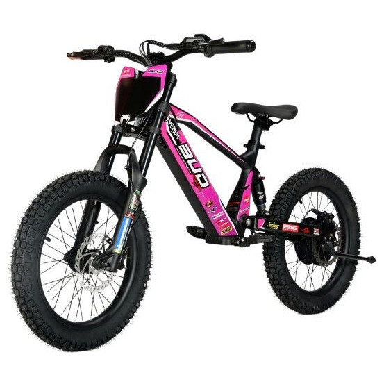 Draisienne Électrique 18 Pouces Bud Racing Rose