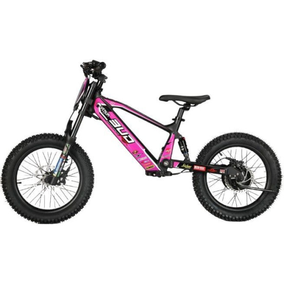 Draisienne Électrique 18 Pouces Bud Racing Rose