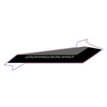 Autocollant / sticker / décor arrière gauche origine Aprilia 900 Dorsoduro 2018-2021