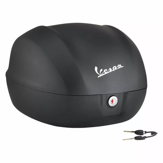 Top case 32L origine Piaggio 50 / 125 Vespa Sprint 2016-2020 noir 99/C