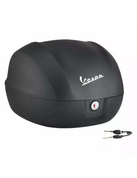 Top case 32L origine Piaggio 50 / 125 Vespa Sprint 2016-2020 noir 99/C
