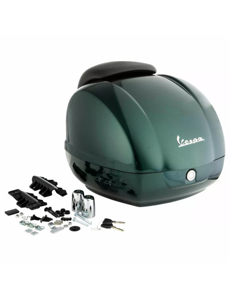 Top case 36L origine Piaggio 125 / 300 Vespa GTS 2019-2020 vert 349/A