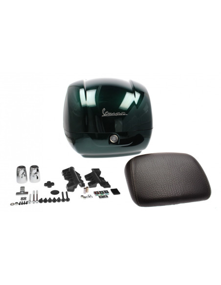 Top case 36L origine Piaggio 125 / 300 Vespa GTS 2019-2020 vert 349/A