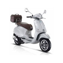 Selle marron fonce origine Piaggio 50 Vespa Primavera touring après 2017
