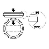 Pastille réglage soupape 2.02 origine Aprilia 660 RS / Tuono / Tuareg 2020-2025 / V100 Mandello 2024-2025