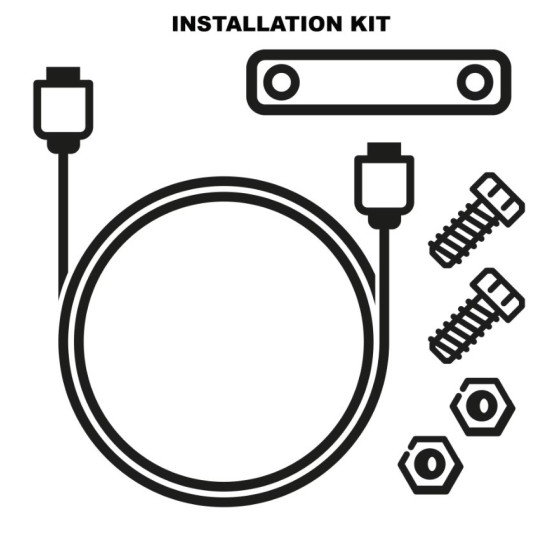 Kit installation alarme électronique origine Aprilia 660 RS 2020-2025