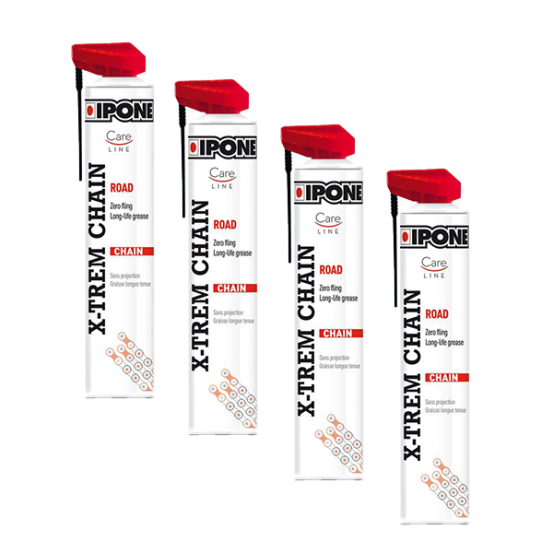 Pack X4 Graisse chaine IPONE 750ml XTREM road
