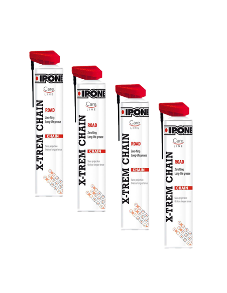 Pack X4 Graisse chaine IPONE 750ml XTREM road