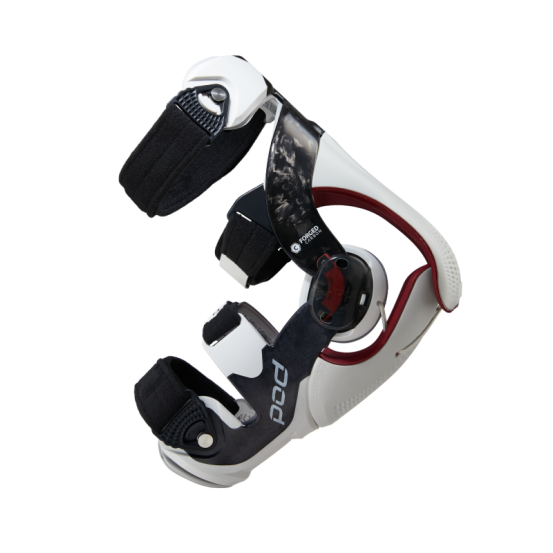 Orthèses de genoux K8 3.0 POD MX Carbone Blanc - La paire