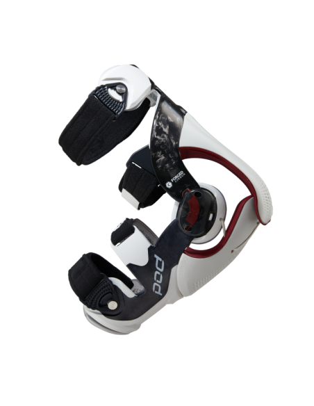 Orthèses de genoux K8 3.0 POD MX Carbone Blanc - La paire