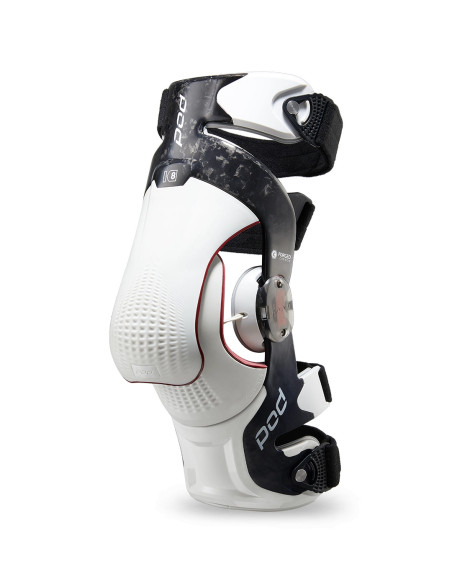 Orthèses de genoux K8 3.0 POD MX Carbone Blanc - La paire