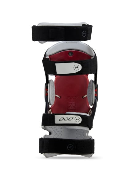 Orthèses de genoux K8 3.0 POD MX Carbone Blanc - La paire