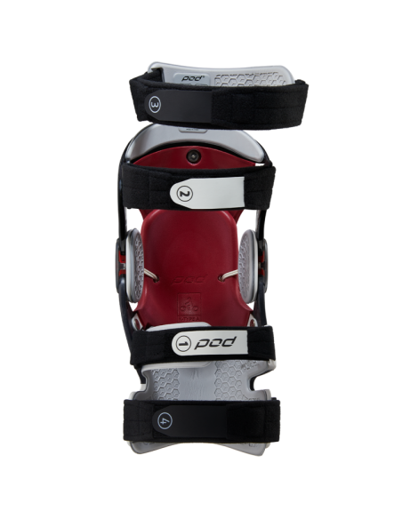Orthèses de genoux K8 3.0 POD MX Carbone Blanc - La paire
