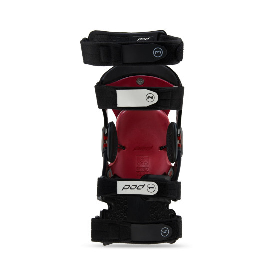 Orthèses de genoux K8 3.0 POD MX Carbone Graphite - La paire