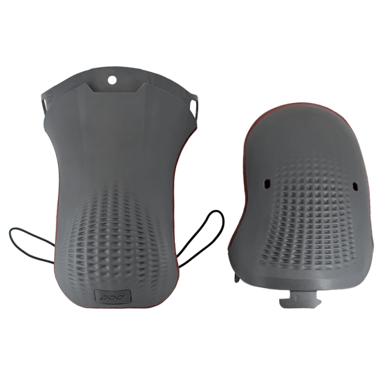 Kit de protection anti-chocs CE2 KX 3.0 POD MX Graphite - Gauche