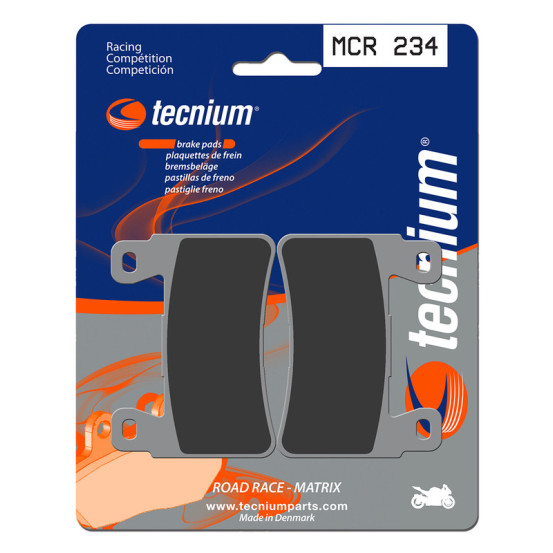 Plaquettes de frein avant TECNIUM MCR 234