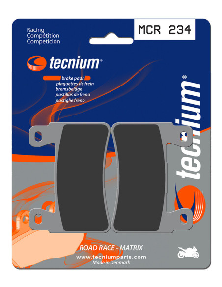 Plaquettes de frein avant TECNIUM MCR 234