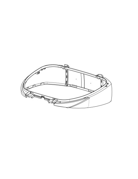 Plastique rechange Top Case SHAD SH58X