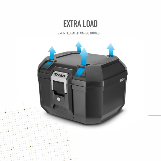 Top Case SHAD TR41 Terra Noir