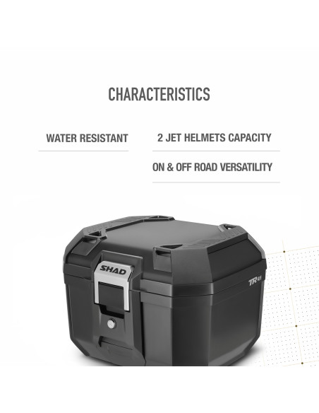 Top Case SHAD TR41 Terra Noir