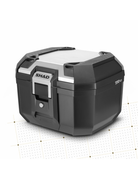 Top Case SHAD TR41 Terra Noir Aluminium