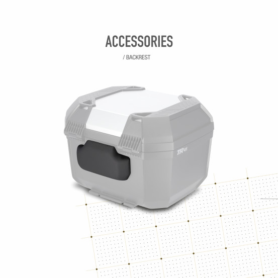 Top Case SHAD TR41 Terra Noir Aluminium