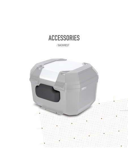 Top Case SHAD TR41 Terra Noir Aluminium