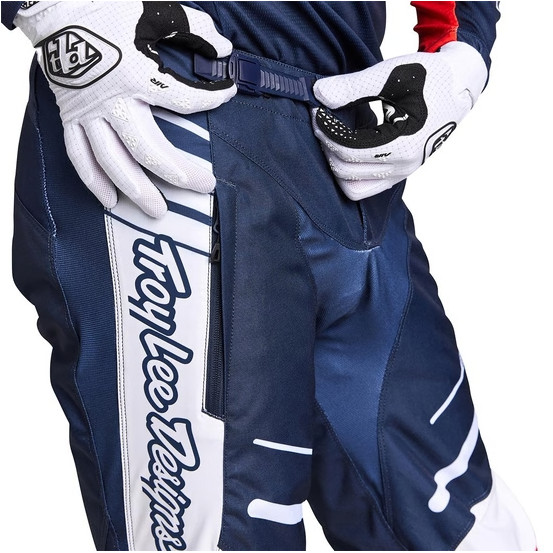 Pantalon cross enfant Troy Lee Designs GP Pro Blends - Bleu marine Orange