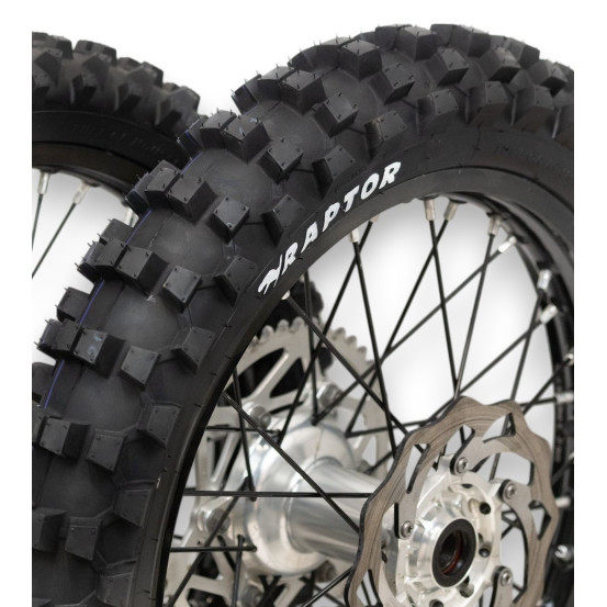 Train Pneus cross RAPTOR MX Mid Soft 80/100-21 et 110/90-19