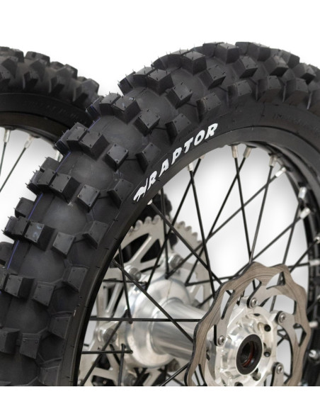 Pneu Arrière cross RAPTOR MX 110/90-19 Mid Soft
