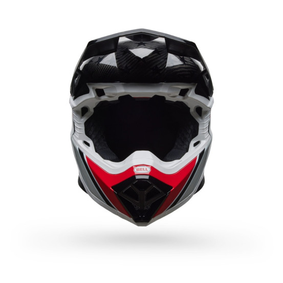 Casque cross Bell Moto-10 Spherical Old Glory - Rouge Bleu