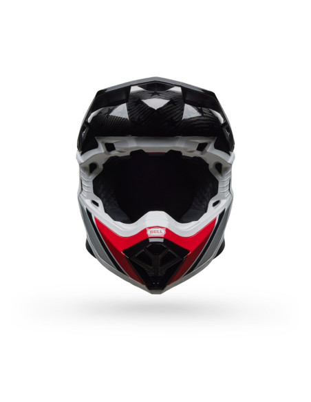 Casque cross Bell Moto-10 Spherical Old Glory - Rouge Bleu