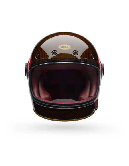 Casque intégral Bell Bullit GT Carbon TT - Rouge Or