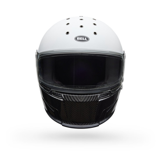 Casque intégral Bell Eliminator Carbon Diverge - Blanc Noir