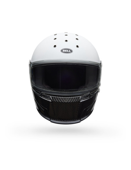 Casque intégral Bell Eliminator Carbon Diverge - Blanc Noir