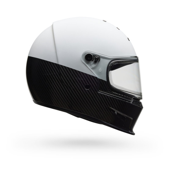 Casque intégral Bell Eliminator Carbon Diverge - Blanc Noir