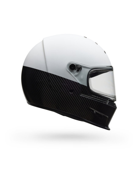 Casque intégral Bell Eliminator Carbon Diverge - Blanc Noir