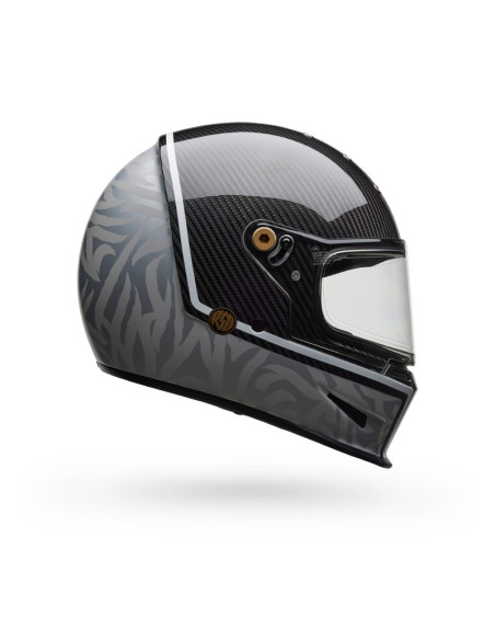 Casque intégral Bell Eliminator Carbon Journey - Noir Gris