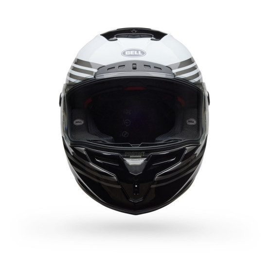 Casque intégral Bell Race Star DLX - Blanc Noir