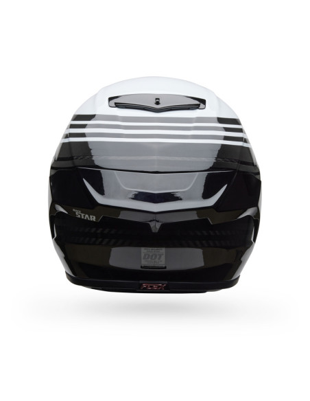Casque intégral Bell Race Star DLX - Blanc Noir