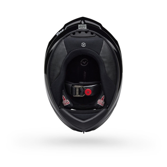 Casque intégral Bell Race Star DLX - Blanc Noir