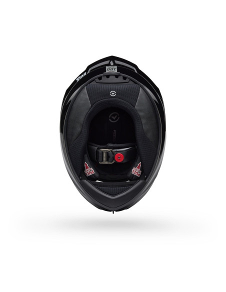 Casque intégral Bell Race Star DLX - Blanc Noir