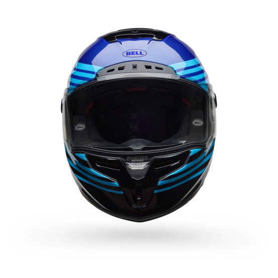 Casque intégral Bell Race Star DLX - Bleu Noir