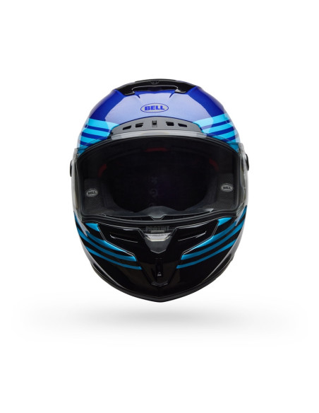 Casque intégral Bell Race Star DLX - Bleu Noir