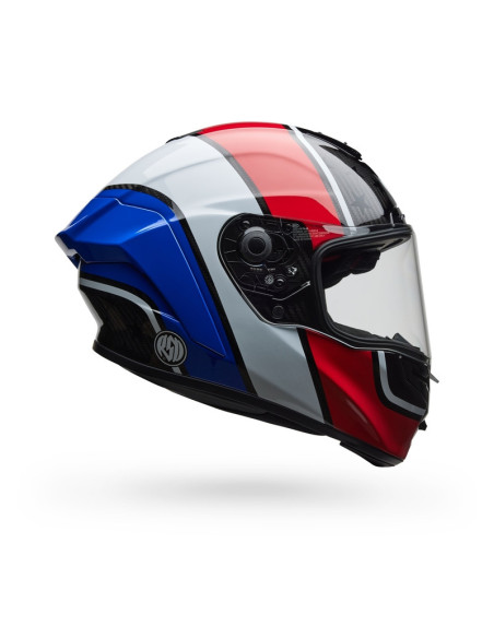 Casque intégral Bell Race Star DLX - Rouge Bleu