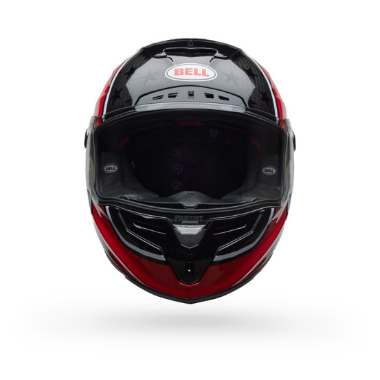 Casque intégral Bell Race Star DLX - Rouge Bleu