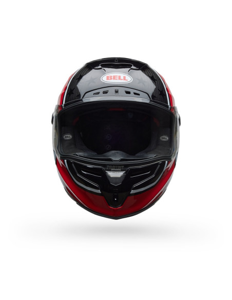 Casque intégral Bell Race Star DLX - Rouge Bleu