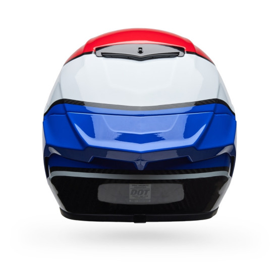 Casque intégral Bell Race Star DLX - Rouge Bleu