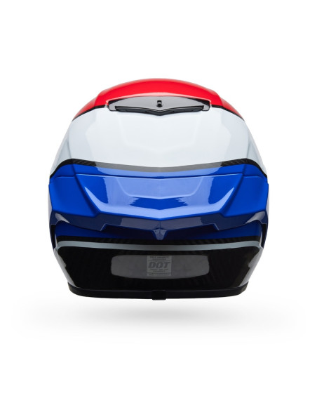 Casque intégral Bell Race Star DLX - Rouge Bleu
