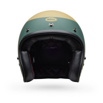 Casque jet Bell Custom 500 Parlor - Bleu Or 2